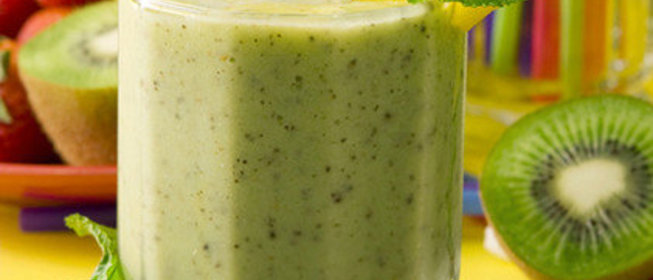 Smoothie (смузи) киви-клубника