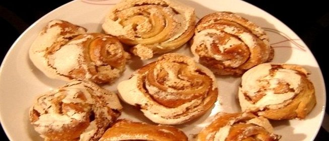 Печенье из творога Розочки