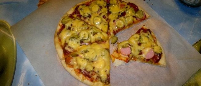 Пицца мясная ассорти