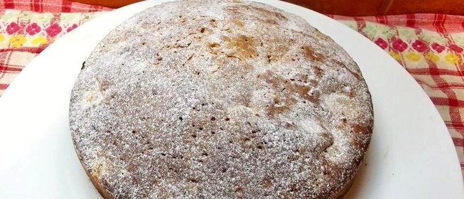 Чайный пирог на скорую руку