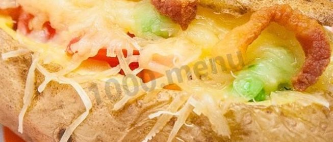 Вкуснейшая пицца в картофеле