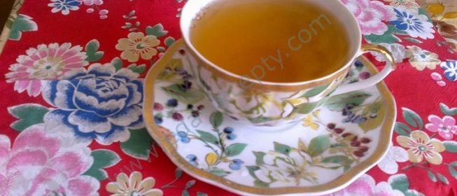 Зеленый чай с мятой