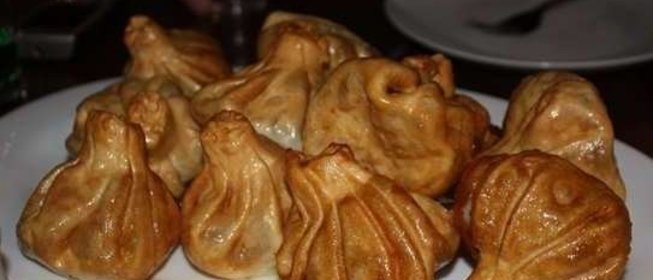 Жареные хинкали