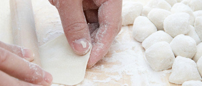 Простое тесто для вареников