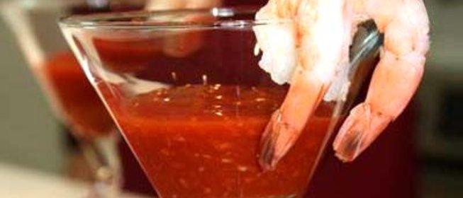 Коктейль из креветок