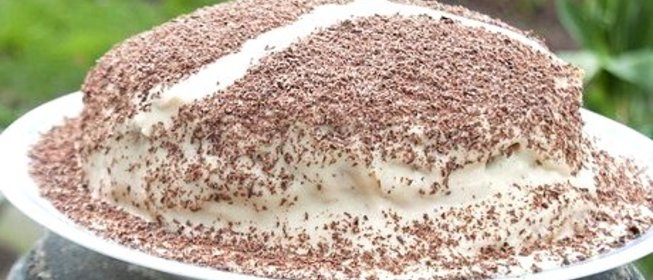 Блинный тирамису-торт