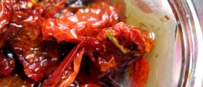 Вяленые помидоры с морской солью