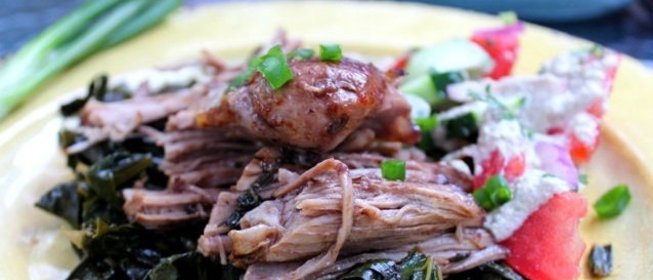 Свинина в красном вине