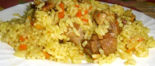 Плов узбекский из баранины