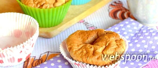 Шоколадные кексы с виноградом и безе