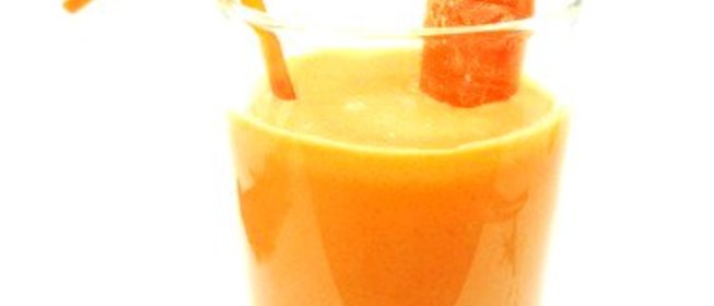 Морковно-манговый смузи