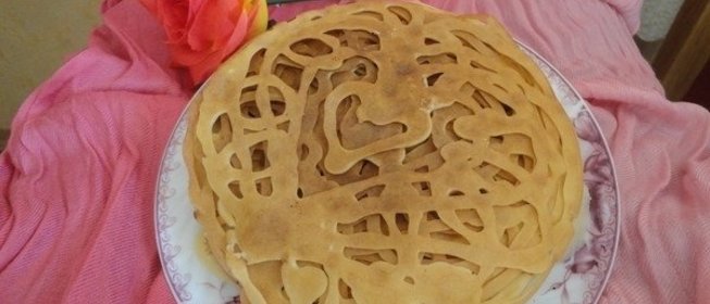 Кружевные блинчики