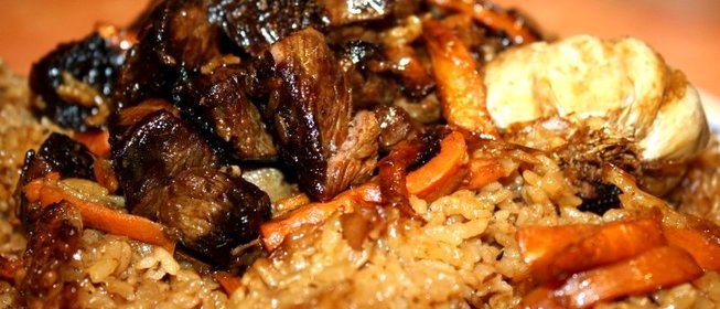 Плов из индоутки