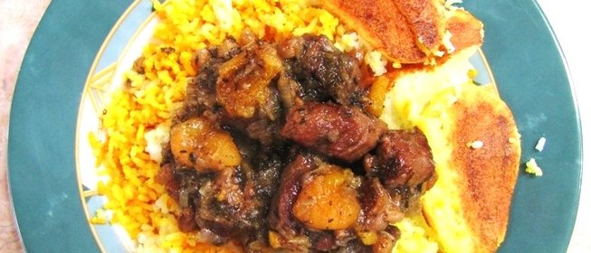 Азербайджанский плов с бараниной