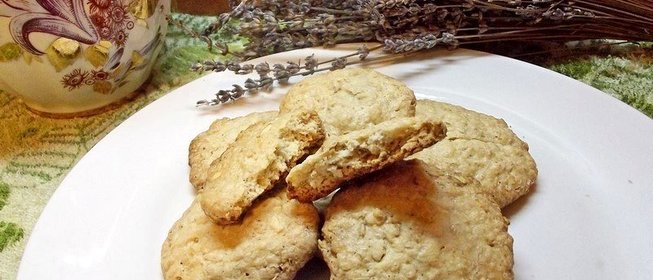 Простое овсяное печенье