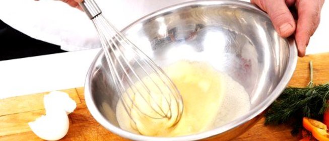 Соус с омлетом