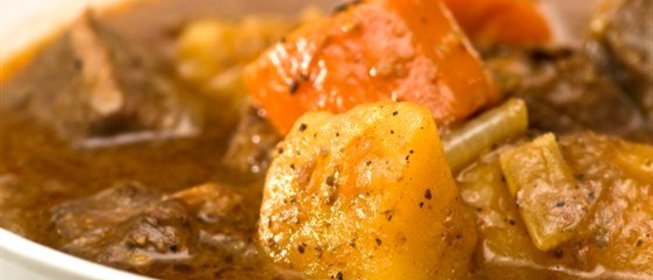 Ирландское рагу из баранины с беконом