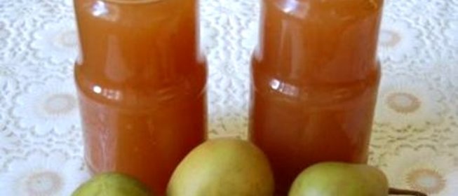 Варенье из груш без воды