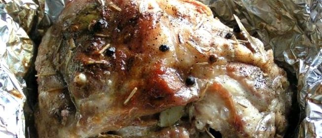 Свинина в аэрогриле в фольге