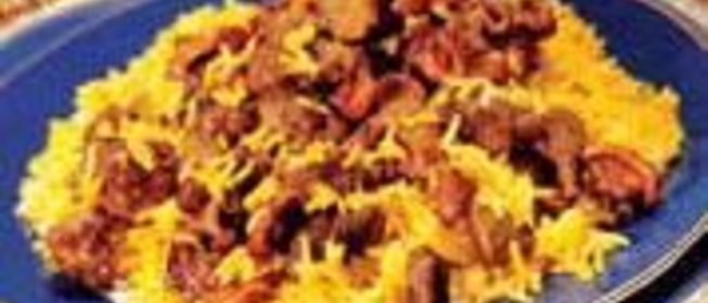 Плов с гусем