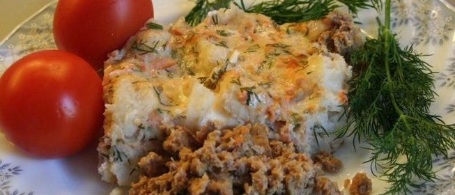 Тушеная цветная капуста с сыром