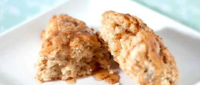 Овсяные лепешки с глазурью