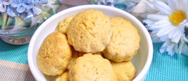 Простое печенье на маргарине