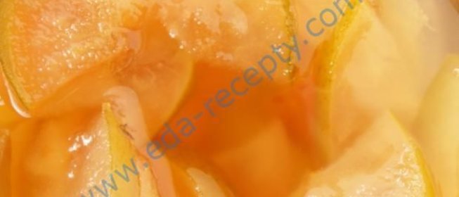 Варенье из арбуза с яблоками