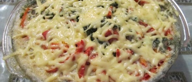 Запеканка из кабачков и риса