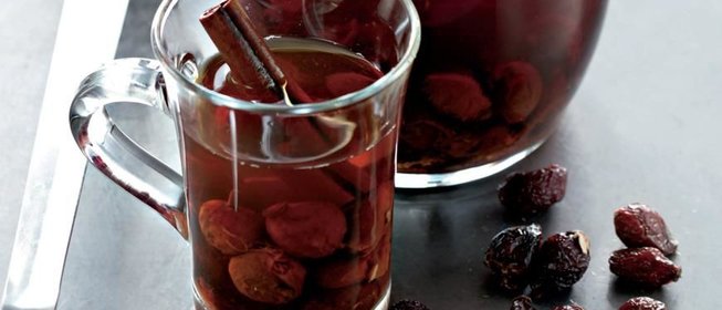 Компот из сухого шиповника