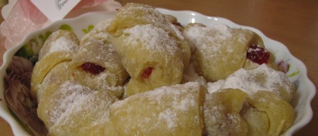 Рогалики с повидлом