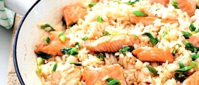 Плов с рыбой