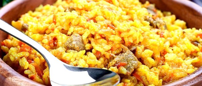 Плов с бараньими ребрами