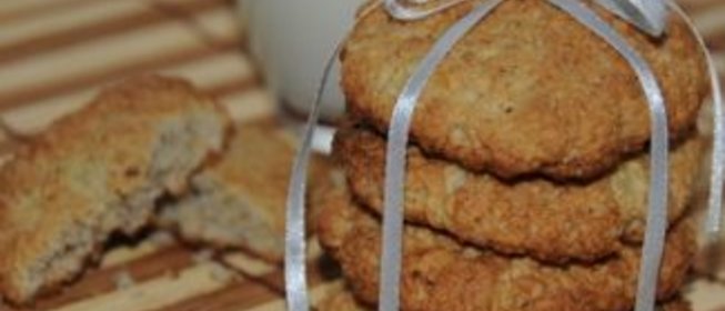 Овсяное печенье с грушами