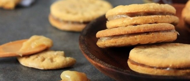 Печенье с лимонным курдом