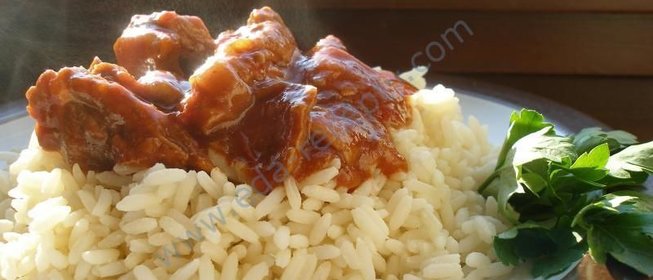 Говядина тушеная в сахаре