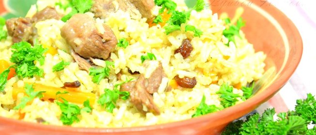 Плов из баранины по‑узбекски