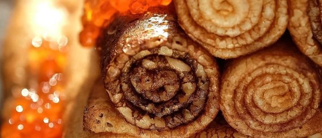 Блины с икрой