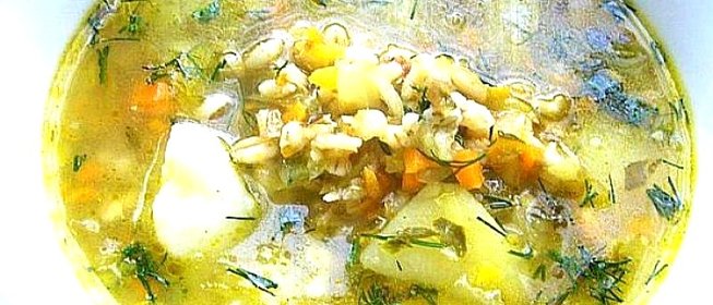 Вкусный рассольник с перловкой