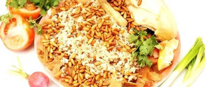 Плов со специями и орехами