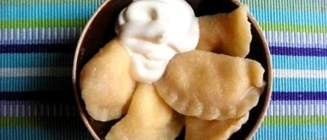 Вареники с творожной начинкой