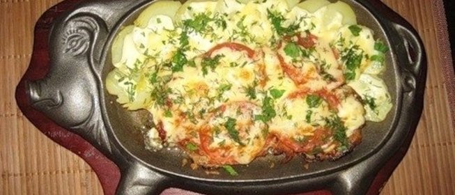 Свинина с ананасами