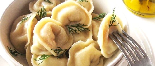 Пельмени с рыбой