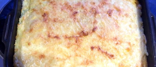 Картофельная запеканка с фаршем