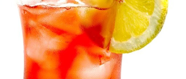 Малиново-лимонный коктейль на День святого Валентина