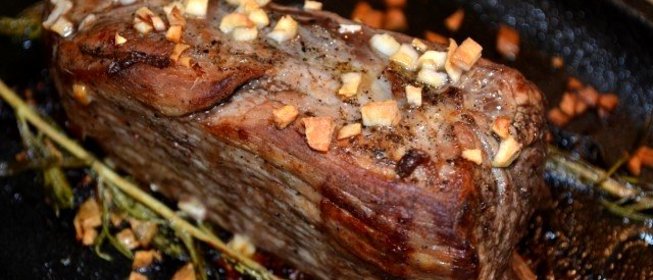 Говядина с розмарином