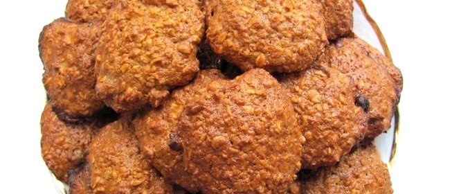 Овсяные печенья на кефире