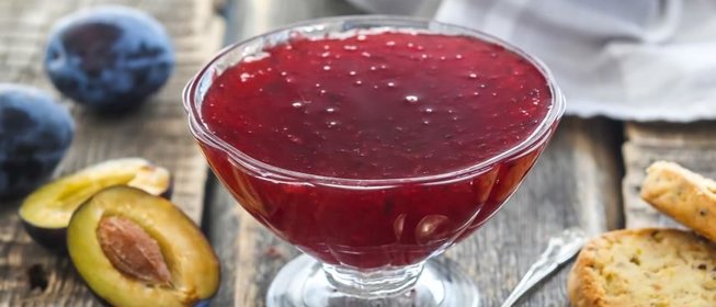 Джем из груш и слив