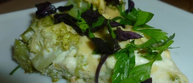 Запеканка из брокколи