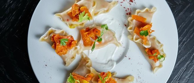 Вареники с тыквой